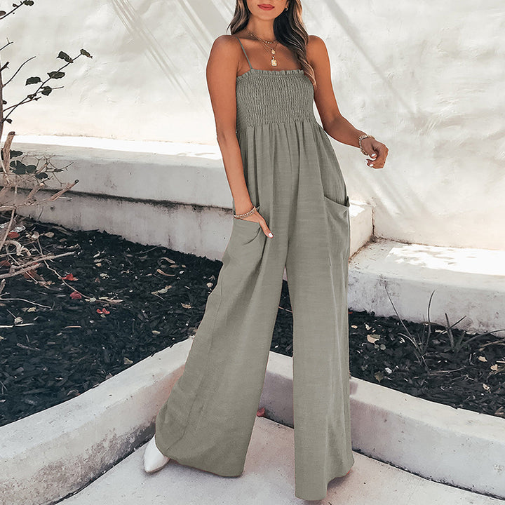 Global Allure: Seaside Escape Jumpsuit