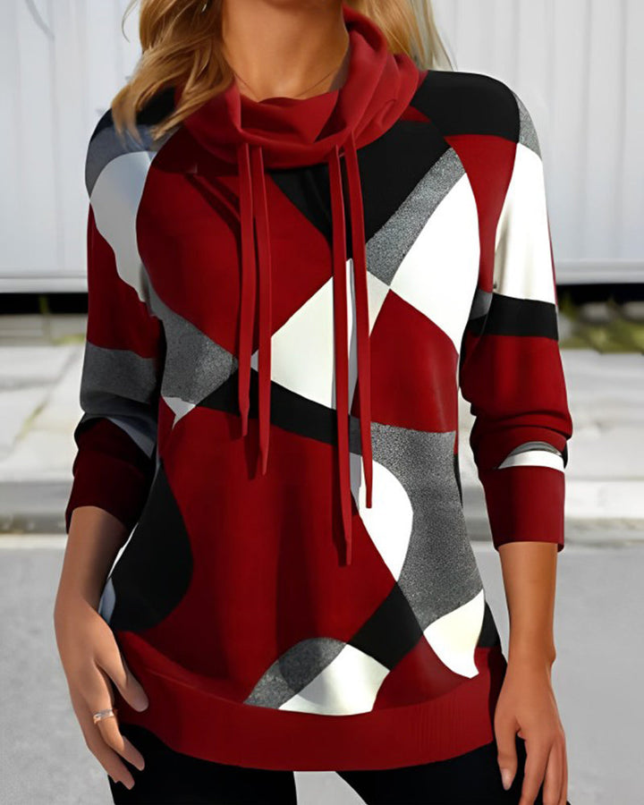 Amelia™- Abstract Elegance Pullover