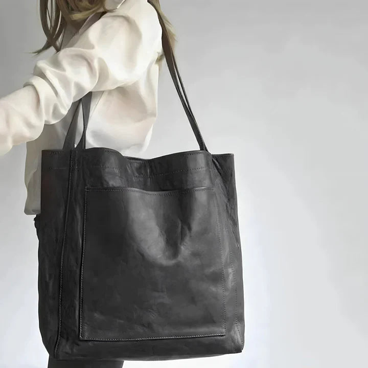 Timeless Leather Carryall Tote