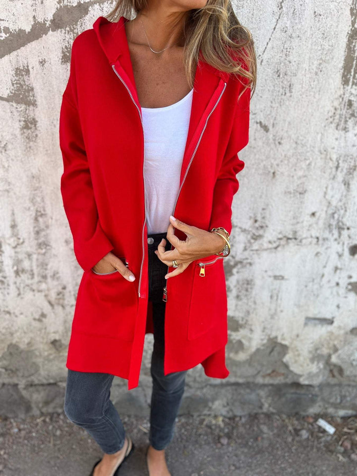 Scarlet™ - Casual Zip-Up Hoodie Jacket