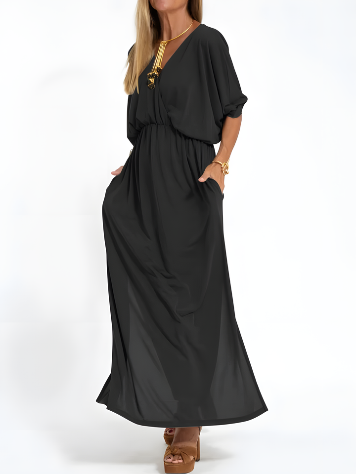 Global Allure: Timeless Maxi Dress