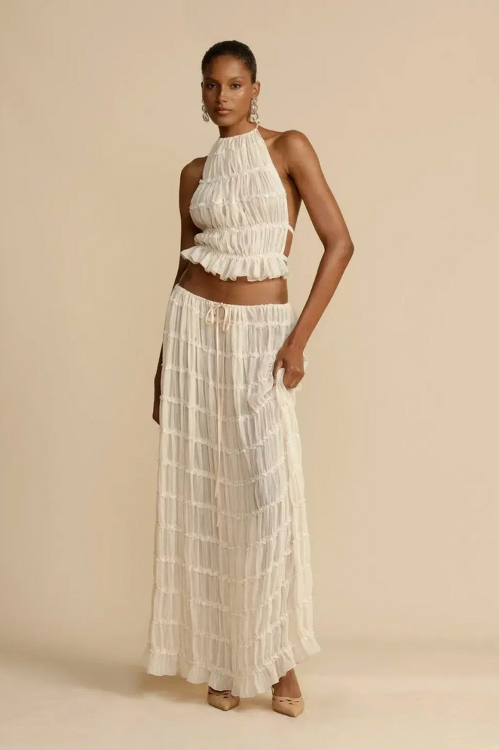 Luna Cascade Pleats Set