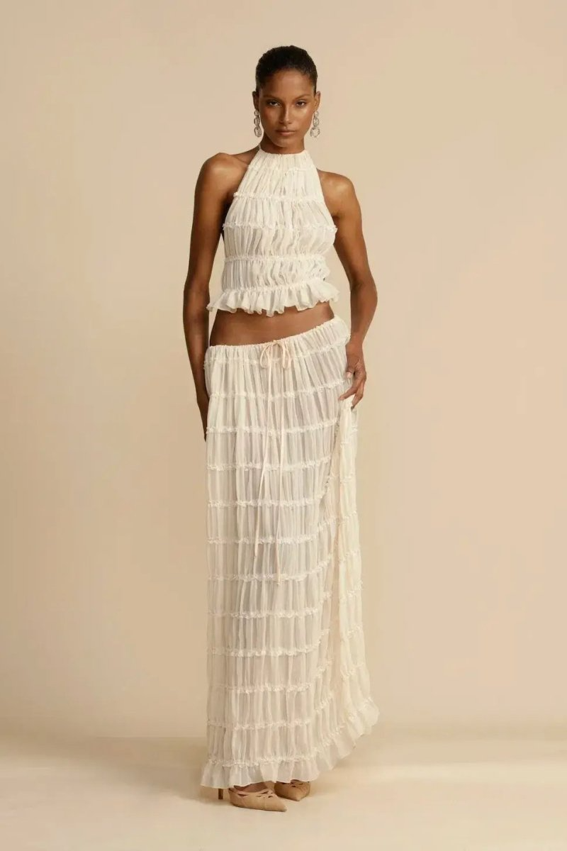 Luna Cascade Pleats Set