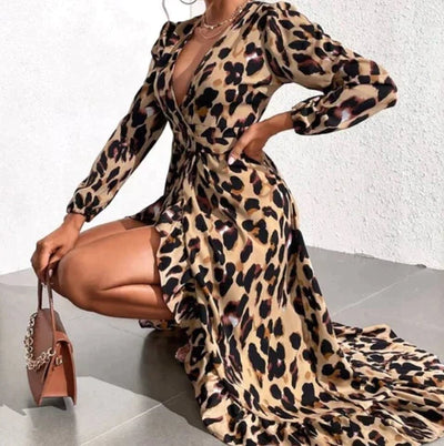 Savannah™ Elegance Midi Wrap Dress