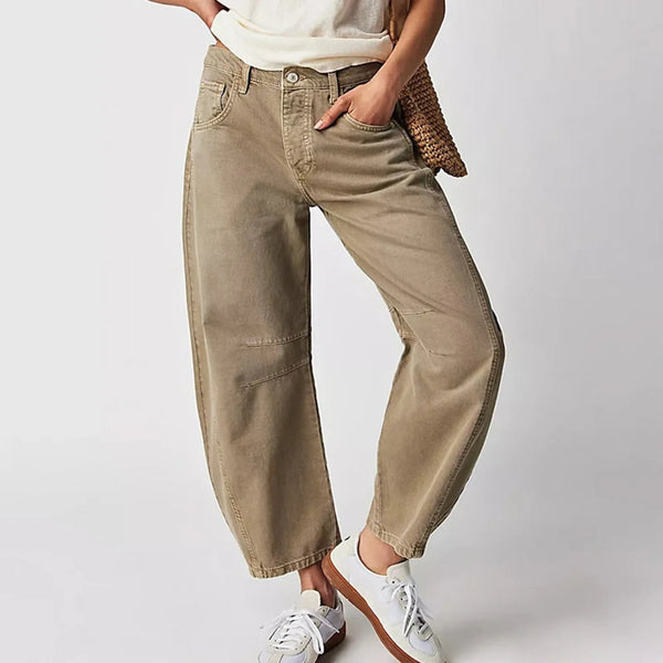 Clara | Relaxed Wide Leg Jeans